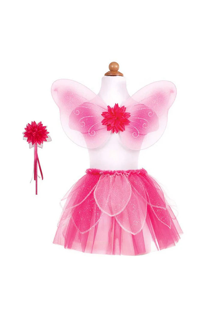 Set Tutu e Ali Petali di Rosa