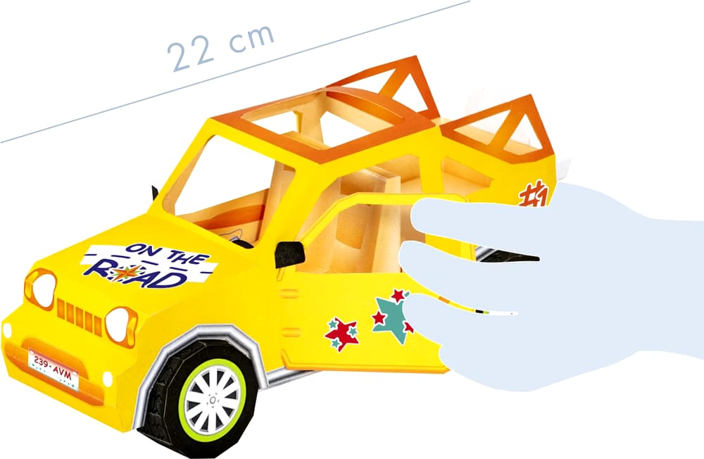 Automobile 3D in Cartone