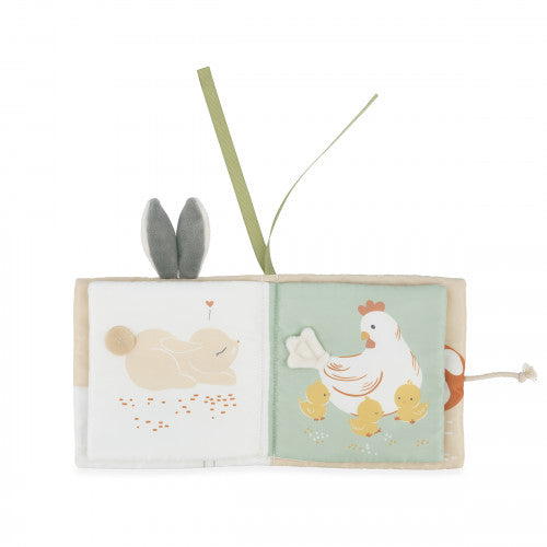 Libro Tattile con Peluche a Forma di Asinello