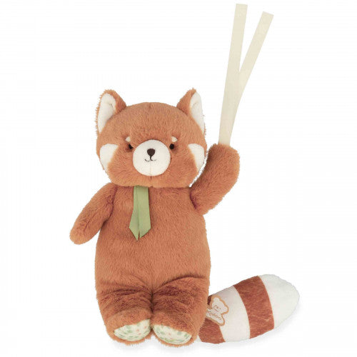 Peluche Musicale Panda Rosso