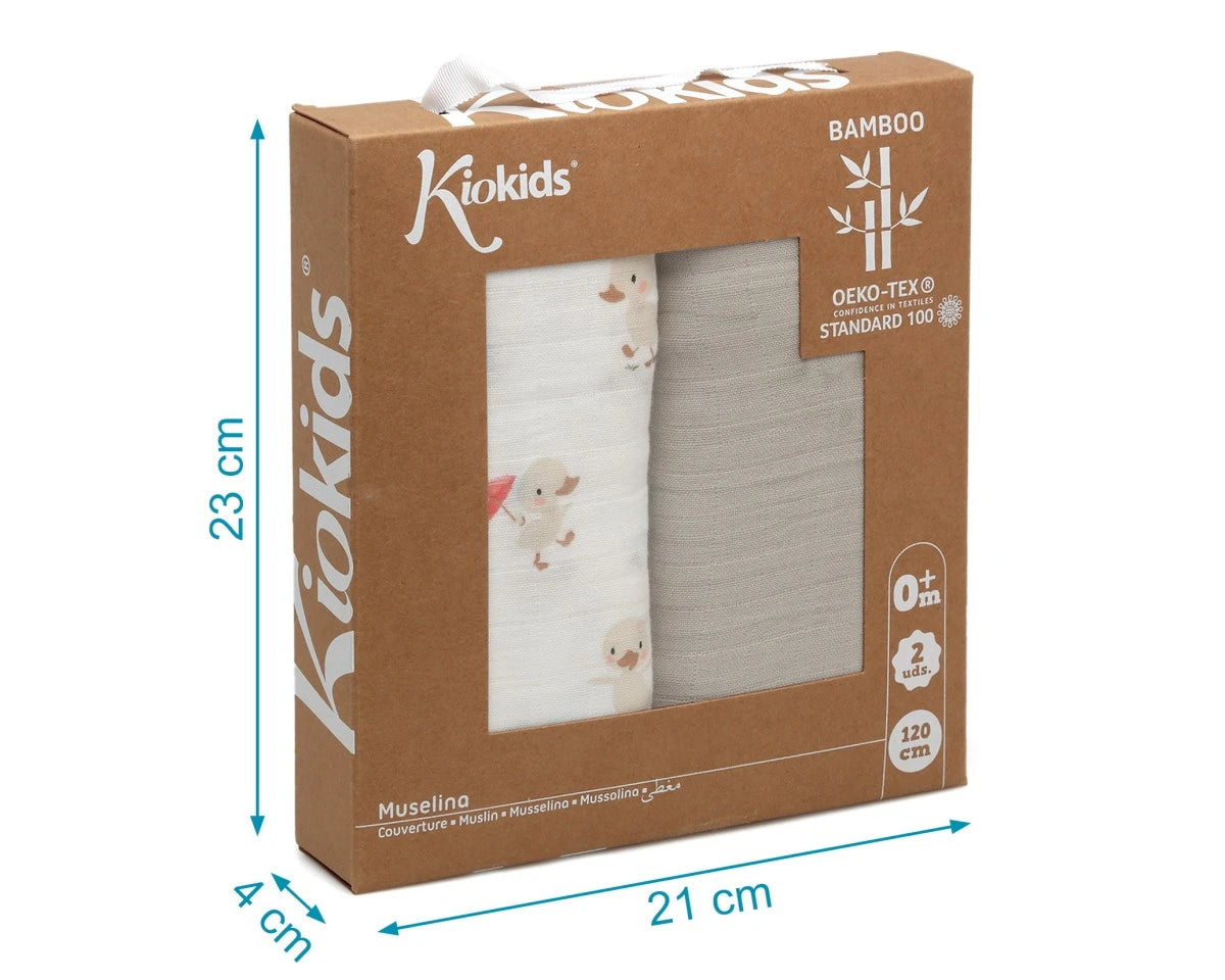 Set 2 mussoline Paperelle