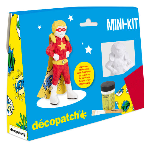 Mini kit Decopatch Supereroe
