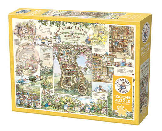 Puzzle Bramby Hedge Spring Story