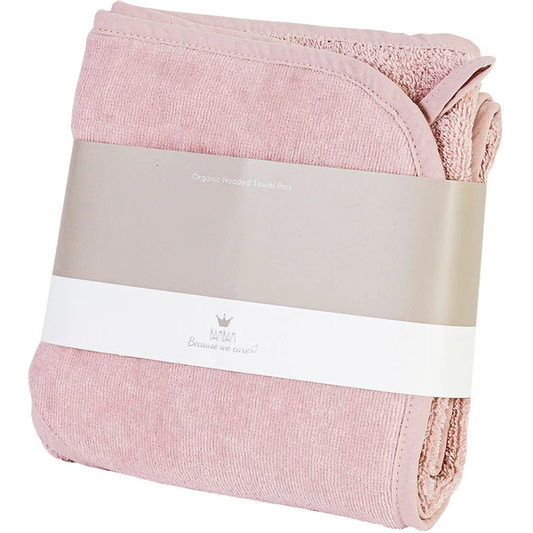 Asciugamano con Cappuccio Rosa 70 cm