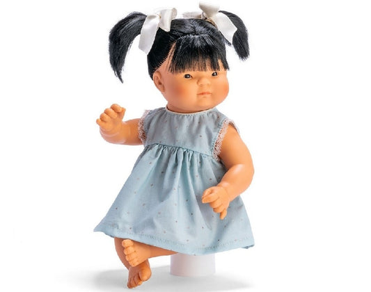 Bambola Chinin 36cm Vestito Blu