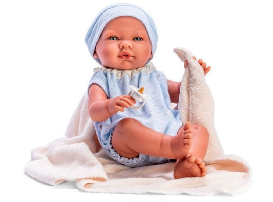 Bambola Pablo 43cm Body Azzurro