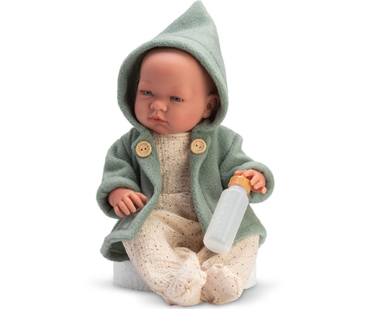 Bambola Pablo 43 cm Giacca Verde
