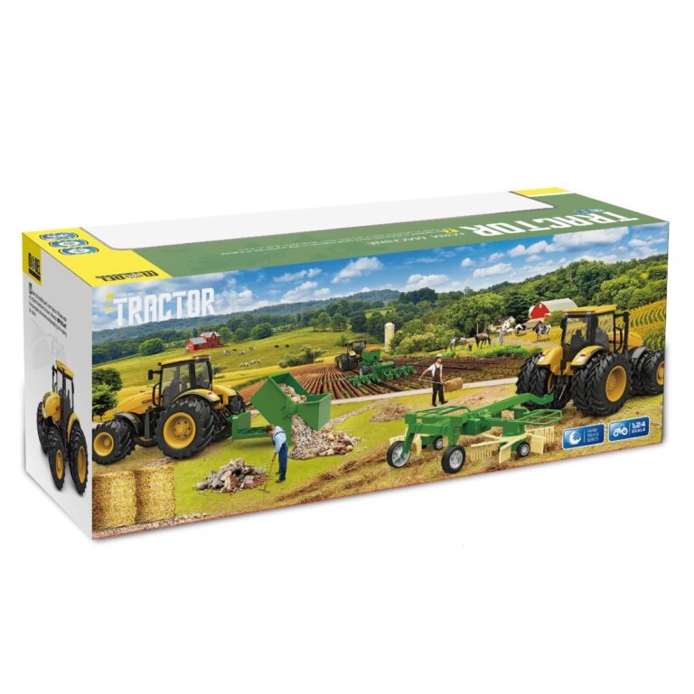 Trattore a Frizione Verde