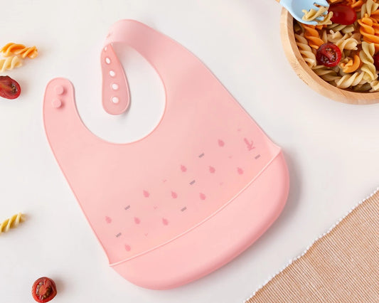 Bavaglino in Silicone Rosa