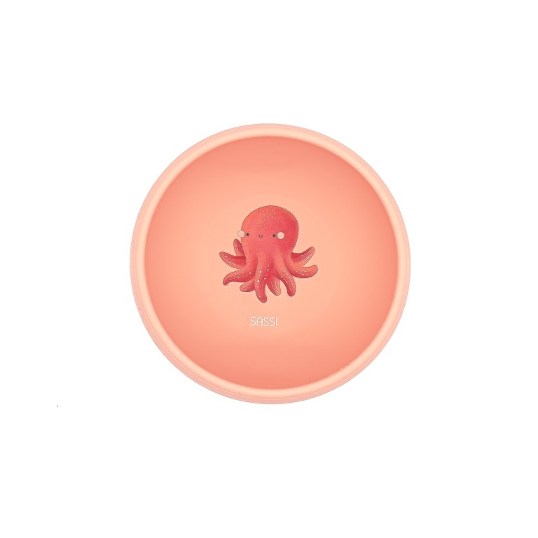 Ciotola in Silicone con Ventosa Polpo Slurpy