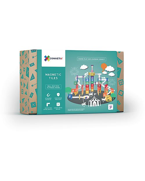 Connetix Pista Palline 92 Pezzi