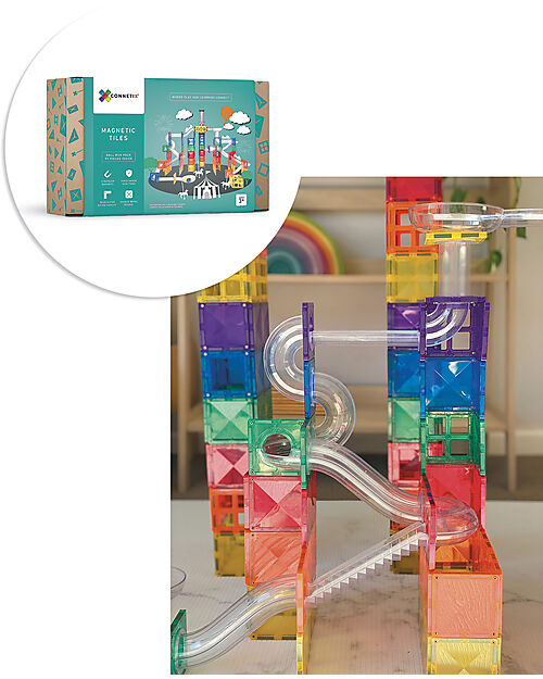 Connetix Pista Palline 92 Pezzi