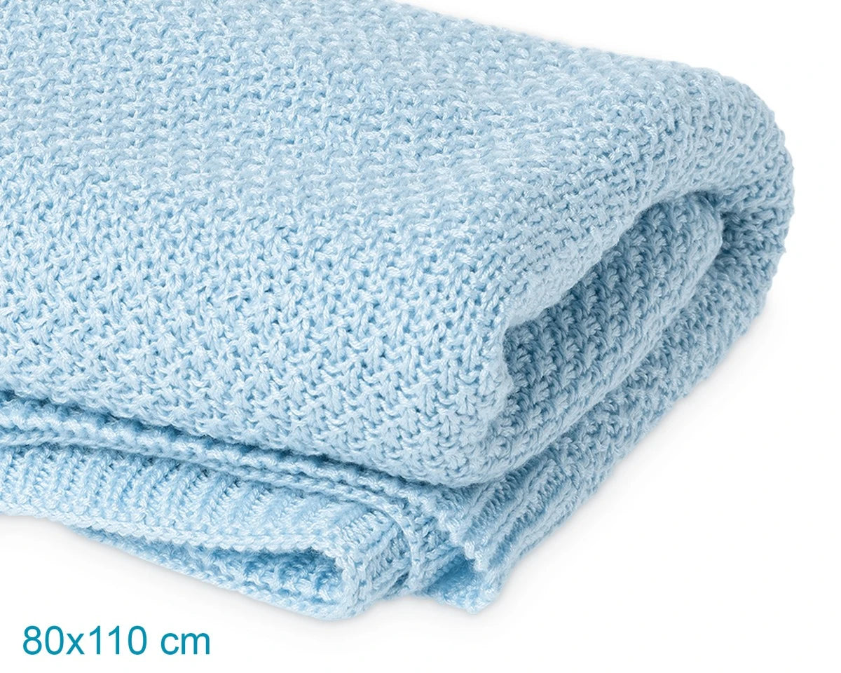 Copertina in Bambù Azzurra 80 x 110 cm