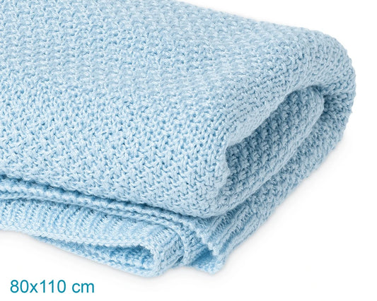 Copertina in Bambù Azzurra 80 x 110 cm