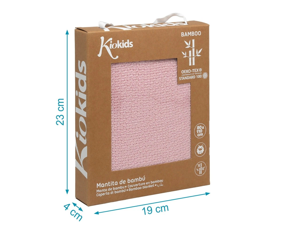 Copertina in Bambù Rosa 80 x 110 cm