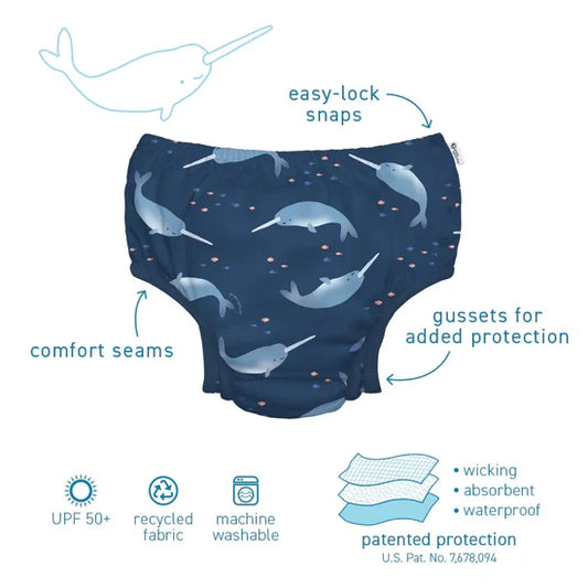 Costume Contenitivo Mare Piscina Blu
