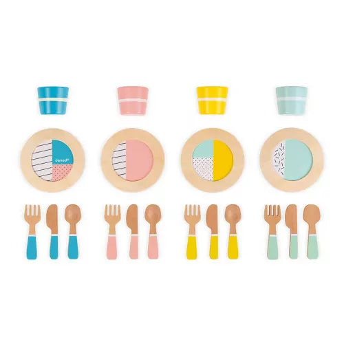 Set da Tavola in Legno