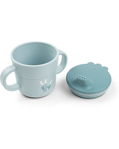 Set Pappa Foodie - Ciotola Tazza e Cucchiaio - Elphee  Blu