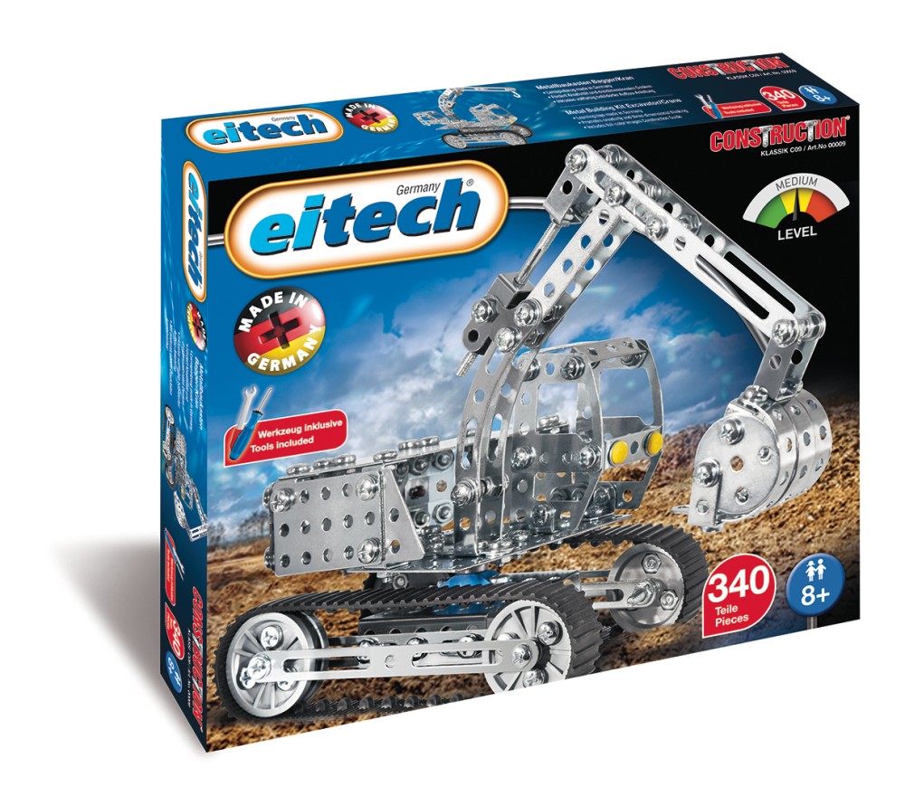 Escavatore da Costruire 340 Pezzi
