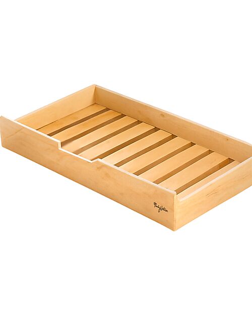 Letto Estraibile Montessori &amp; Cassetto Contenitore 2-in-1 Evi