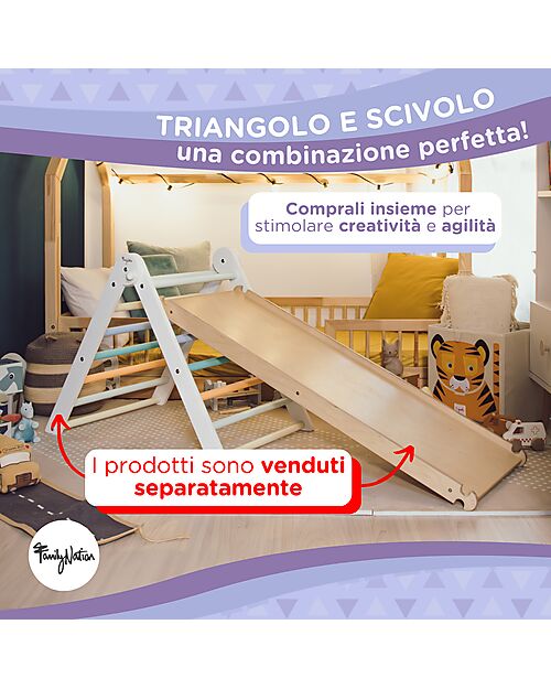 Scivolo - Rampa Montessori 2 in 1