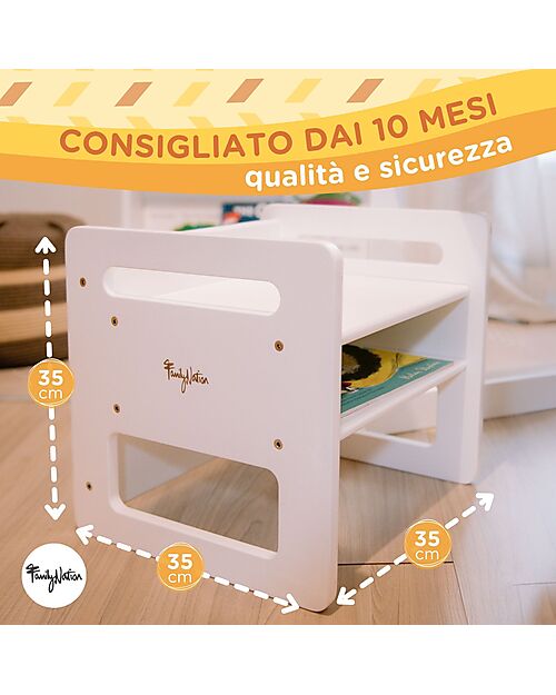 Set Evolutivo Tavolo + Sedia Montessori