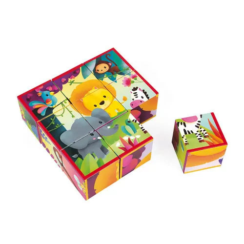 Cubi in Cartone Giungla