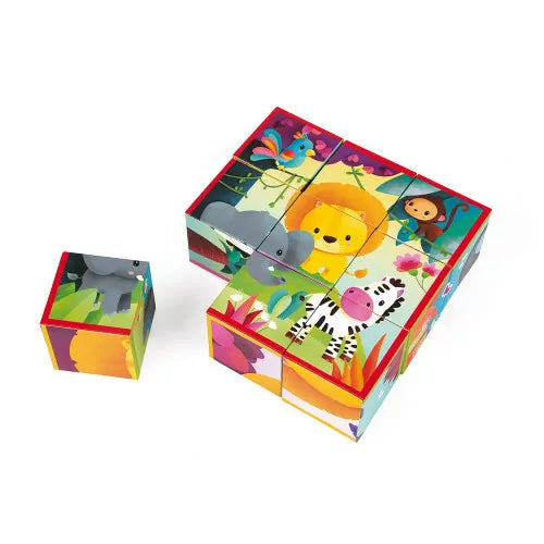 Cubi in Cartone Giungla
