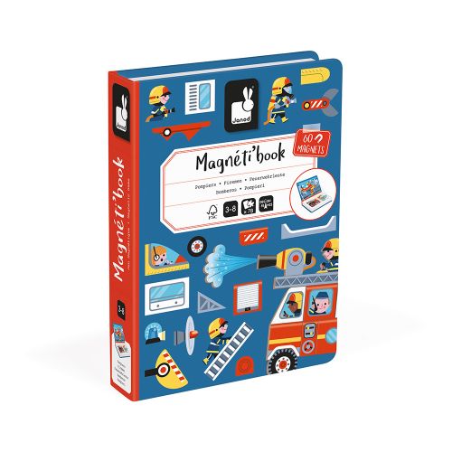 Magnetì Book Pompieri con 60 Magneti