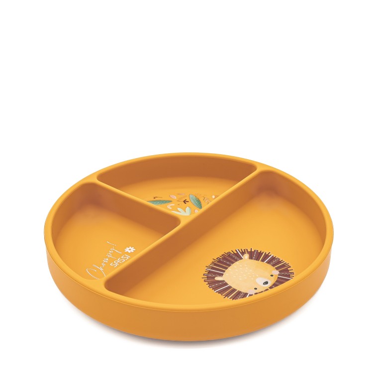 Piatto con Ventosa in Silicone Chompy il Leone