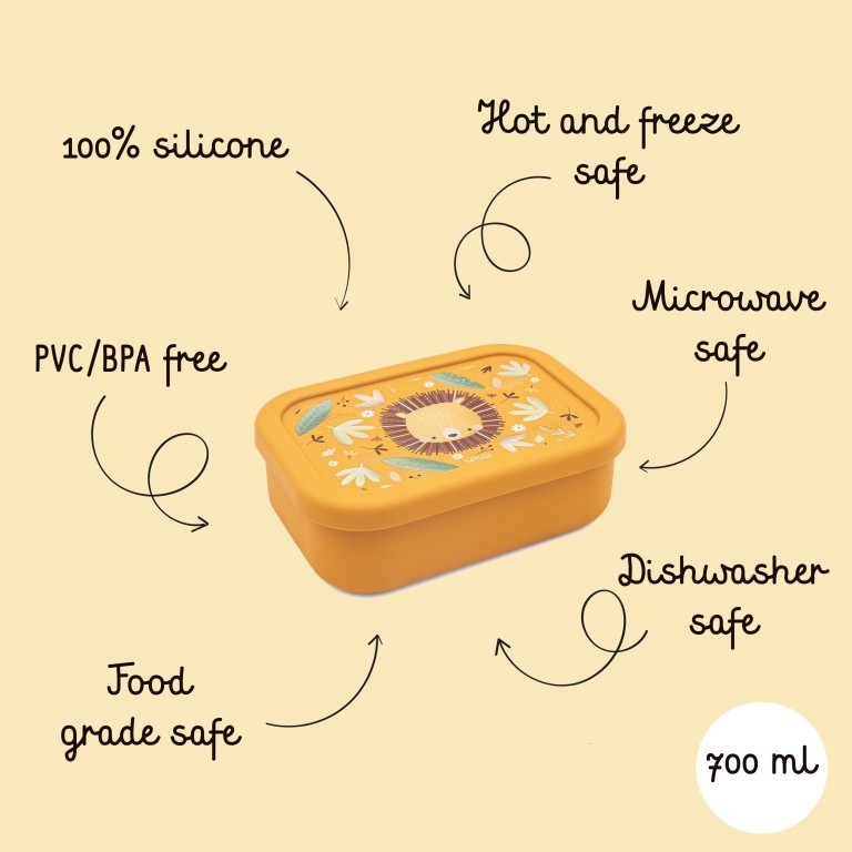 Lunch Box in Silicone Leone Chompy