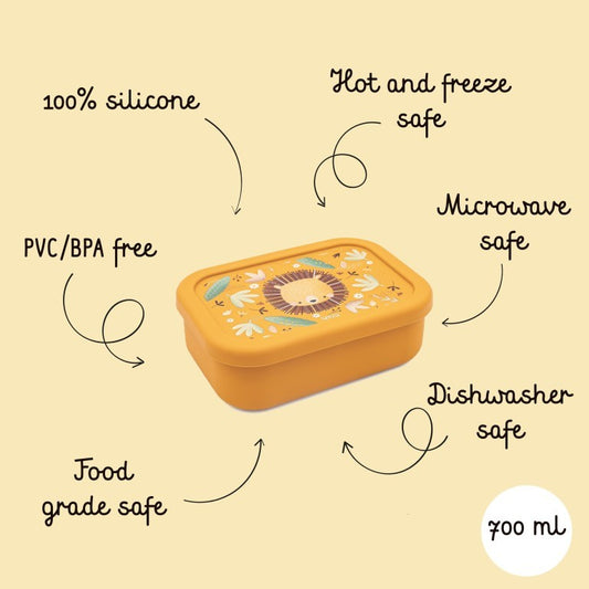 Lunch Box in Silicone Leone Chompy