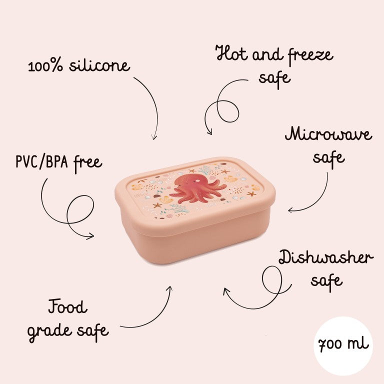 Lunch Box in Silicone Polpo Slurpy