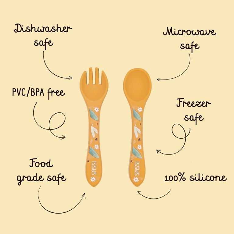 Posate in Silicone Leone Chompy
