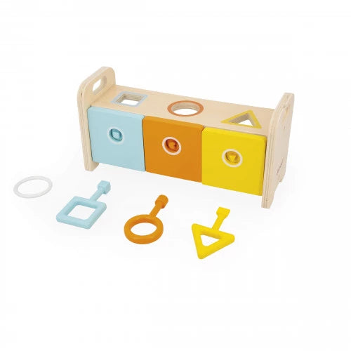 Scatola con Chiavi in Legno