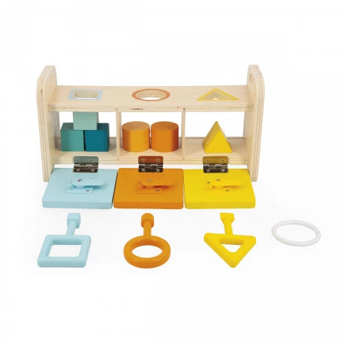 Scatola con Chiavi in Legno