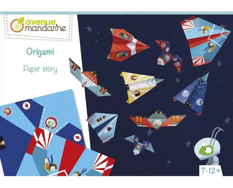 Origami Paper Story a Tema Spazio